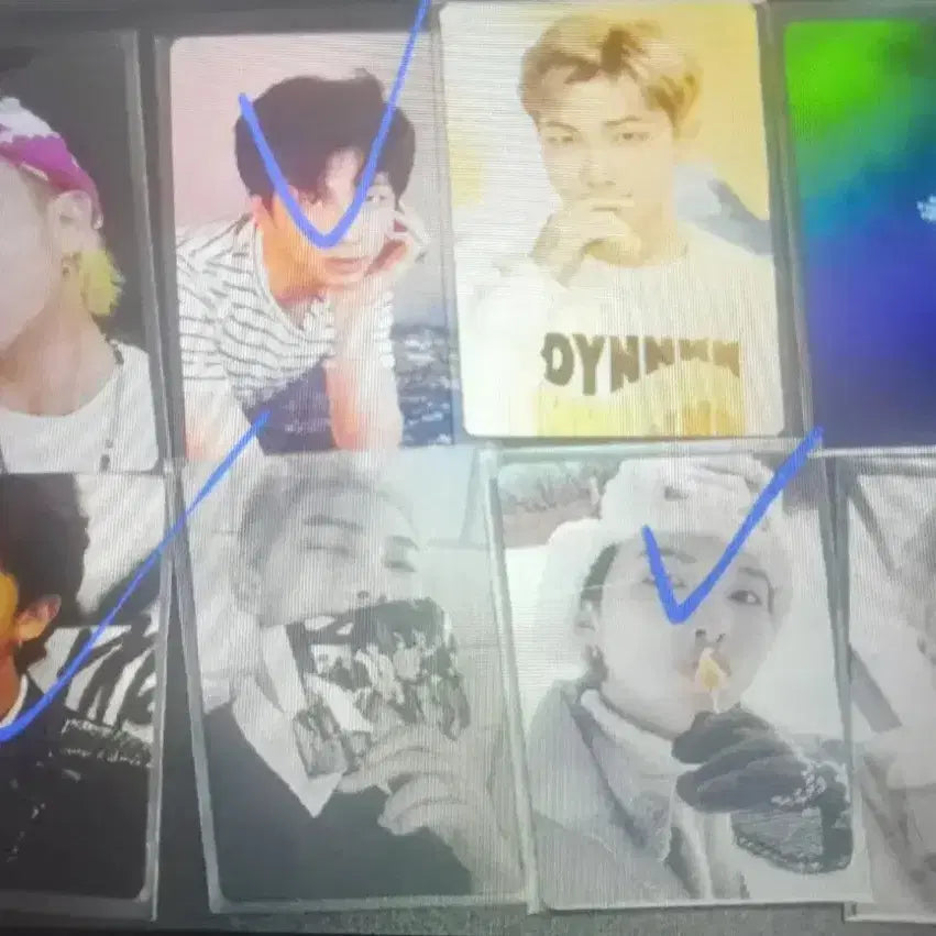 방탄 남준 태형 포카
