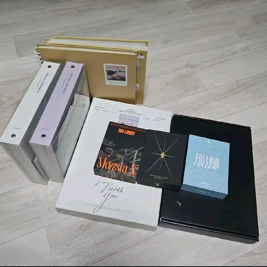 몬스타엑스 앨범키노시그 일괄