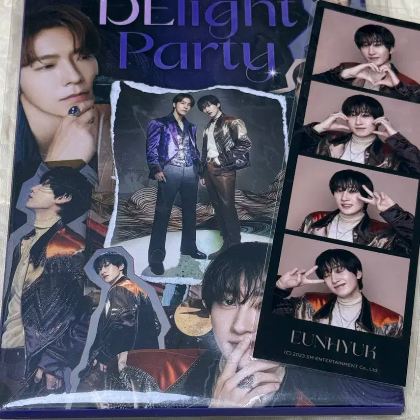 슈퍼주니어 D&E DElight party 2023  포스트카드팩