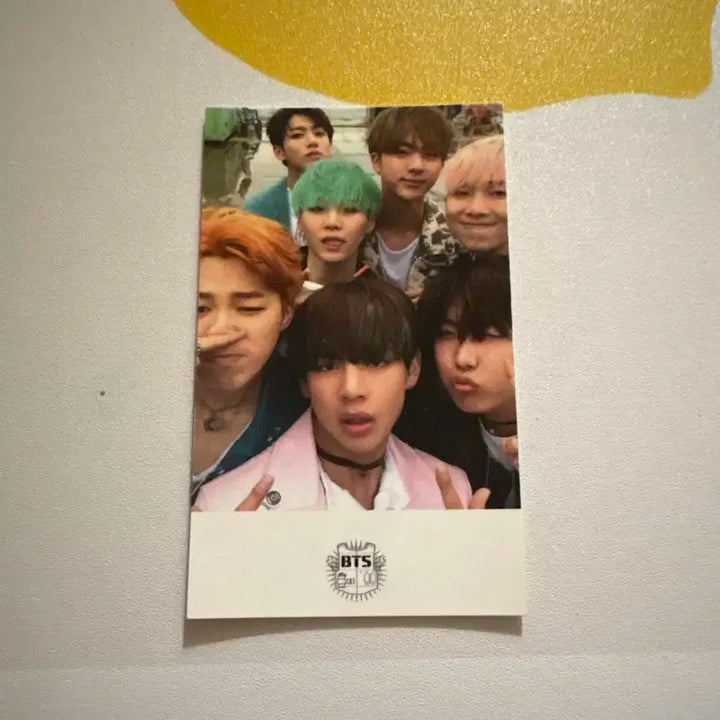 방탄 화양연화pt.2 단체 포카