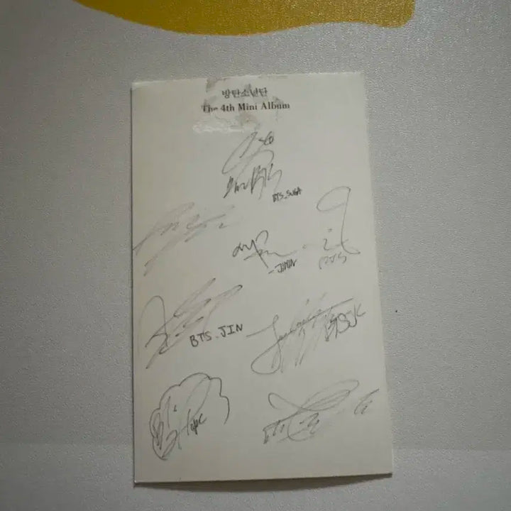 방탄 화양연화pt.2 단체 포카