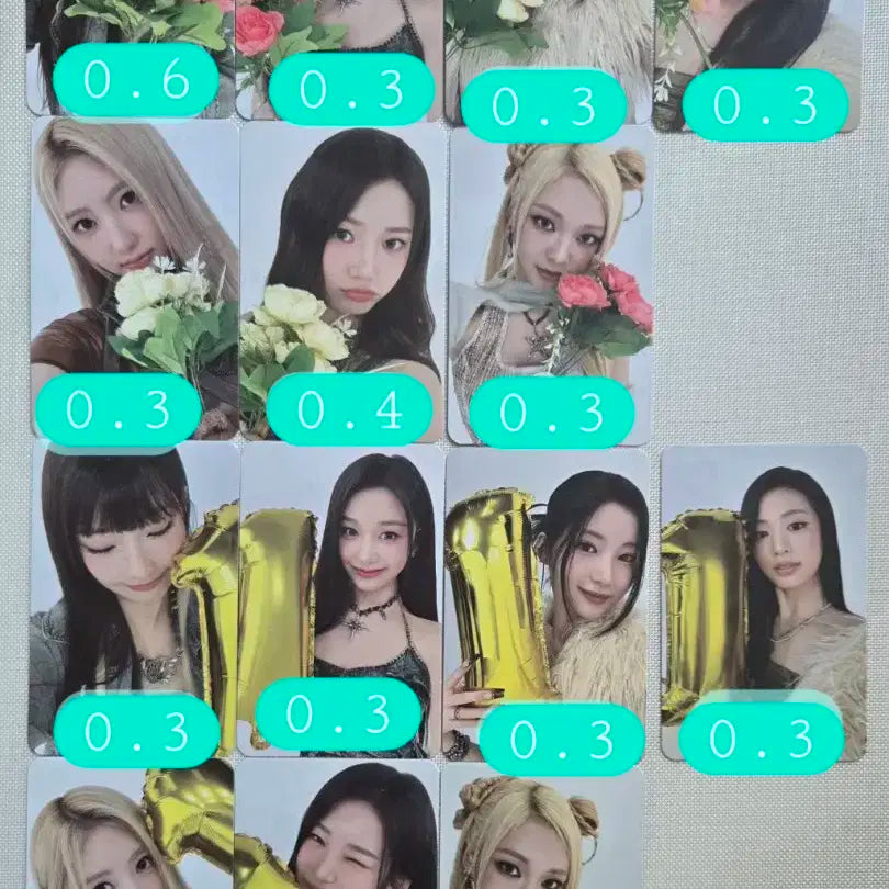 베이비몬스터 베몬 1집 올리브영 특전포카