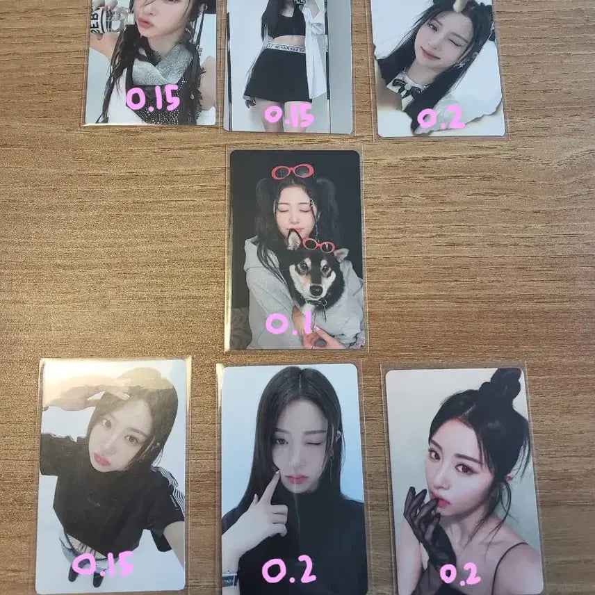 르세라핌 허윤진 포카 양도