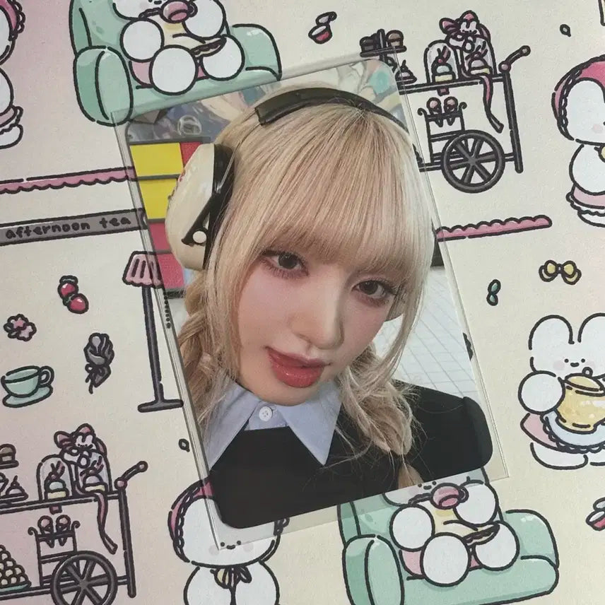 아이브 엠파시 위드뮤 리즈 포카 미공포 럭드 분철 헤드셋 특전 앨범