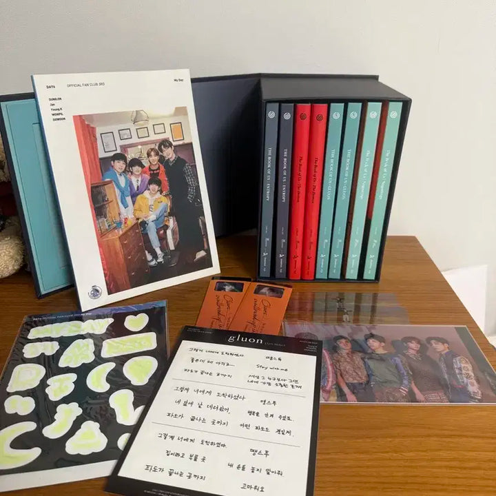 데이식스 패키지박스+앨범+3기 포토북