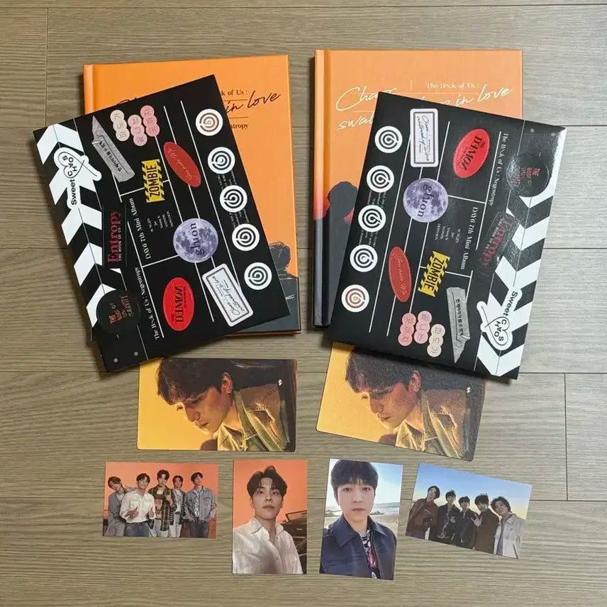 데이식스 패키지박스+앨범+3기 포토북