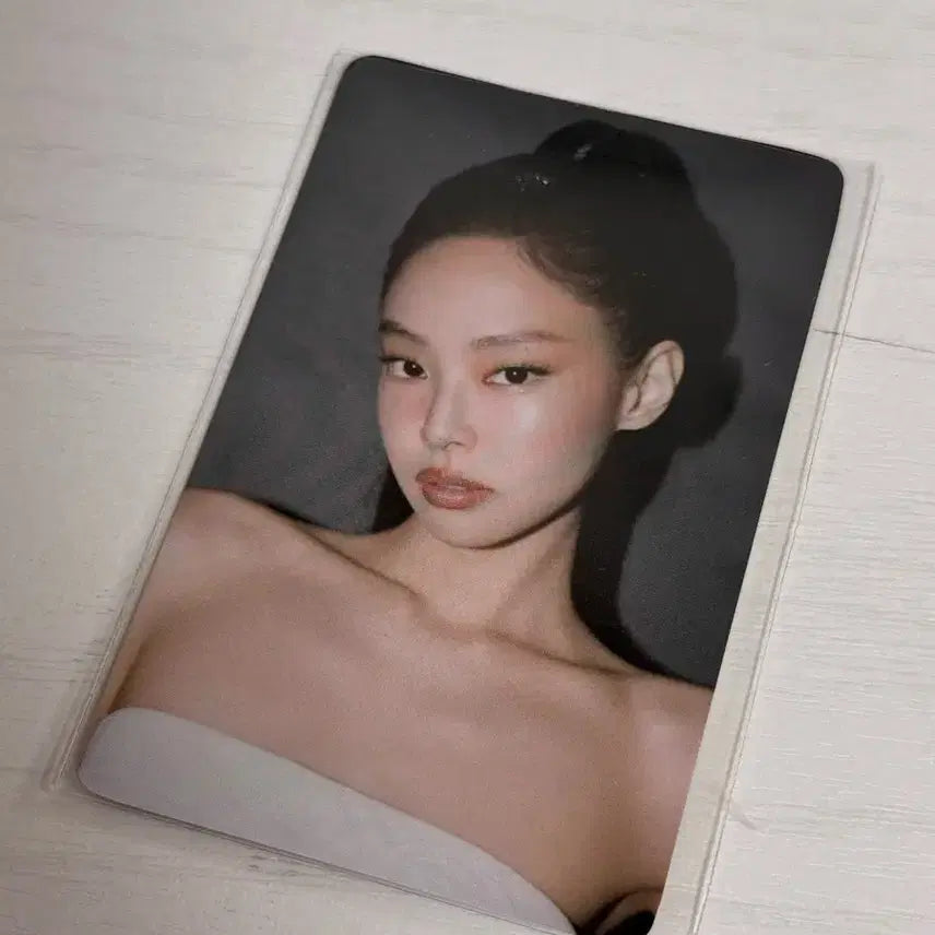 블랙핑크 콘서트 데드라인 포카 포토카드 제니