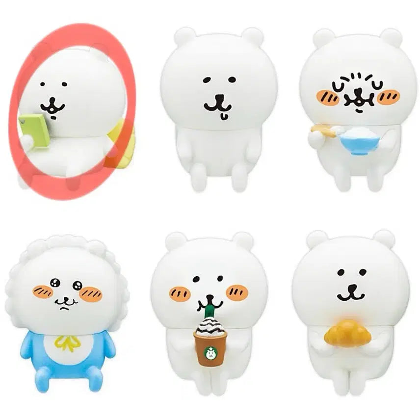 농담곰 앉은 가챠 현물 피규어 단순 개봉 나가노