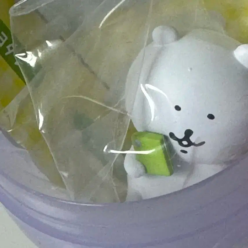 농담곰 앉은 가챠 현물 피규어 단순 개봉 나가노