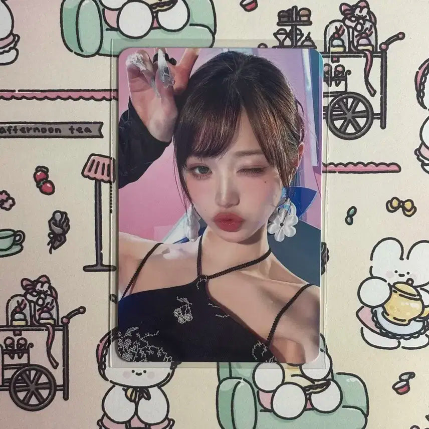 아이브 스위치 메이크스타 장원영 포카 미공포 럭드 분철 멬스 원영