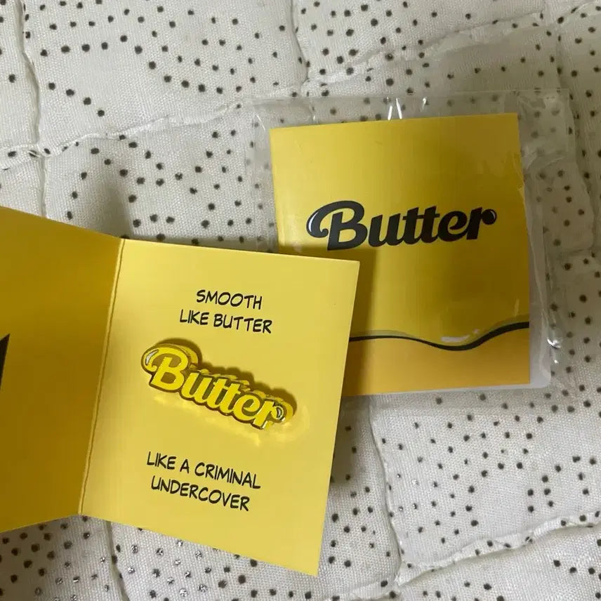 BTS 방탄소년단 Butter 알라딘 특전 뱃지