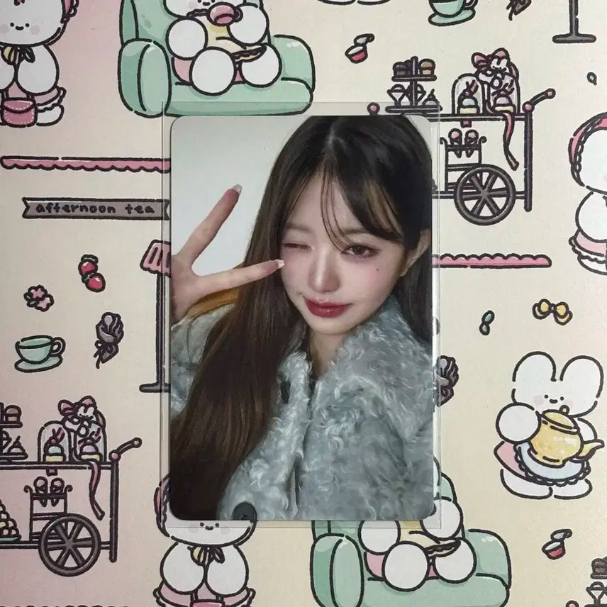아이브 엠파시 사웨 장원영 포카 사운드웨이브 원영 미공포 럭드 분철