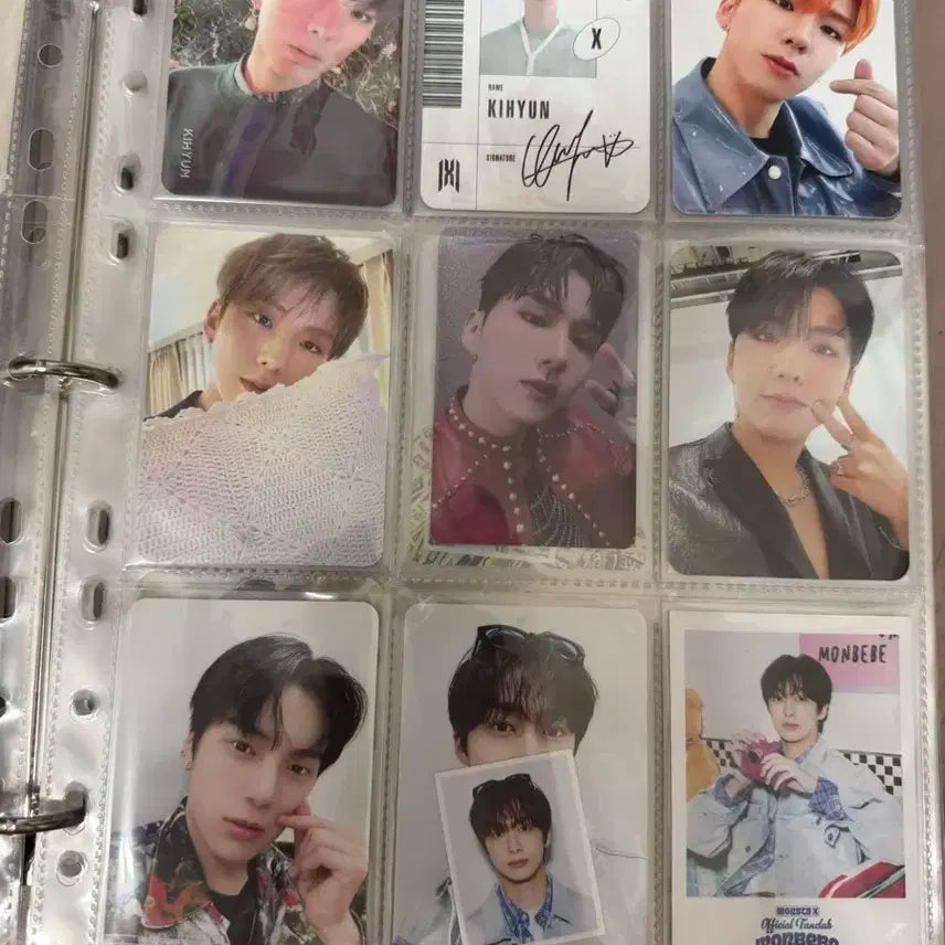 몬스타엑스 포토카드