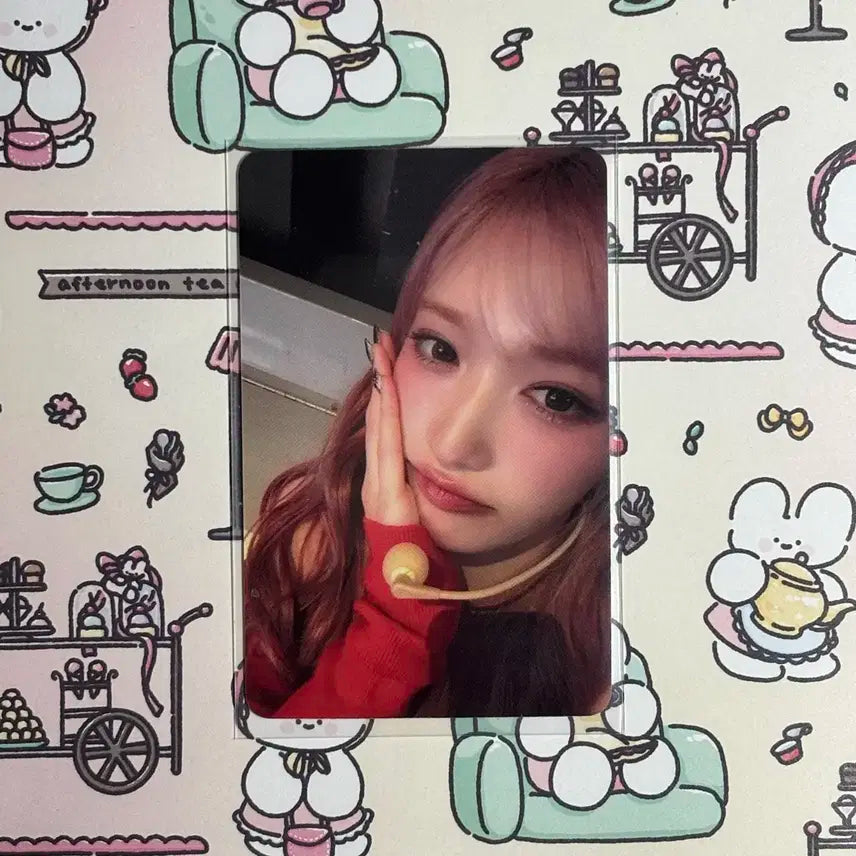 아이브 엠파시 애플뮤직 이서 포카 미공포 럭드 분철 앺뮤 2차 앨범 팬싸