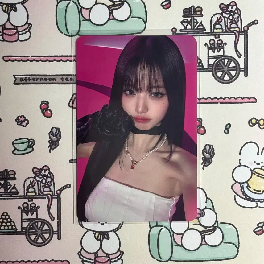 아이브 마인 비트로드 장원영 포카 미공포 럭드 분철 배디 특전 앨범 싸인