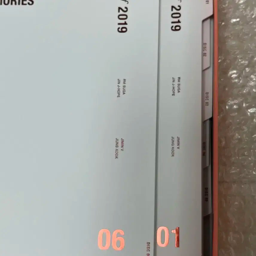 BTS 방탄 2019 메모리즈 블루레이 특전 포함 (포카: 슈가)