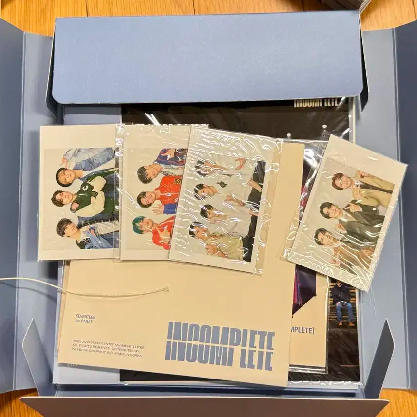 세븐틴 인컴플릿 DVD