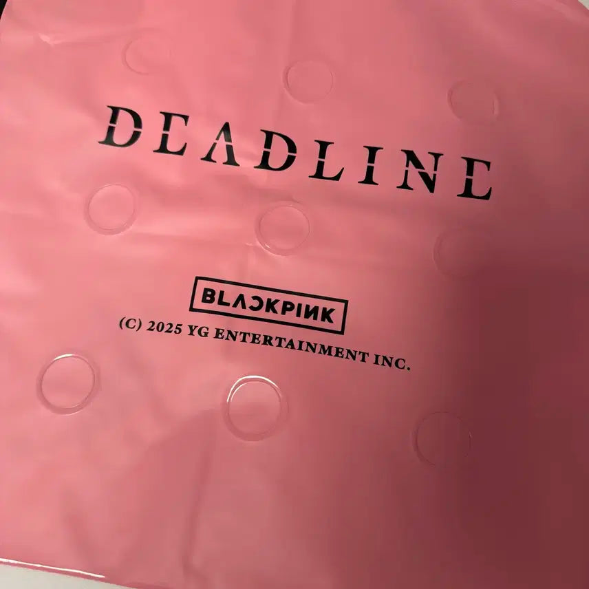 블랙핑크 DEADLINE 콘서트 방석 제니 포토카드 포카 세트