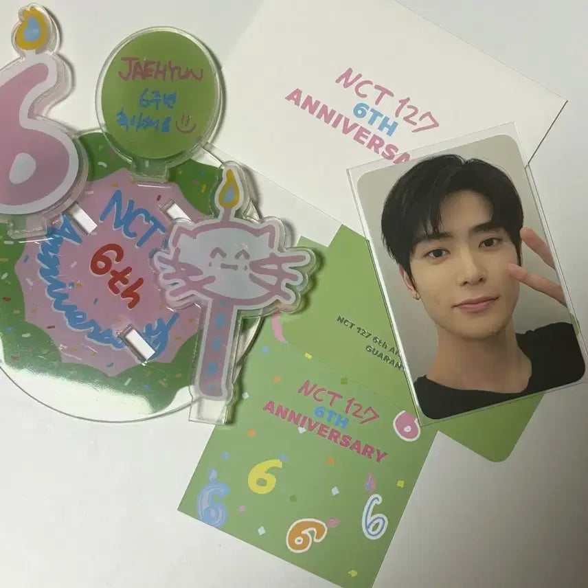 6주년 재현 아크릴 키링 세트 포토카드 NCT 127 6TH