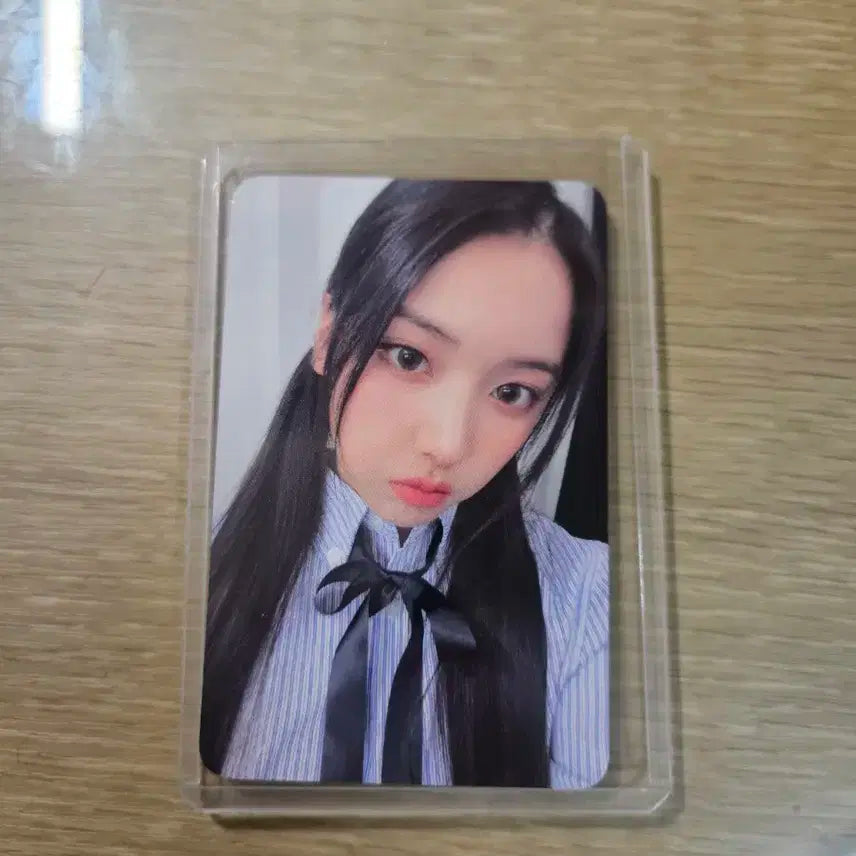 엔믹스 지우 KTOWN4U 럭키드로우 포카