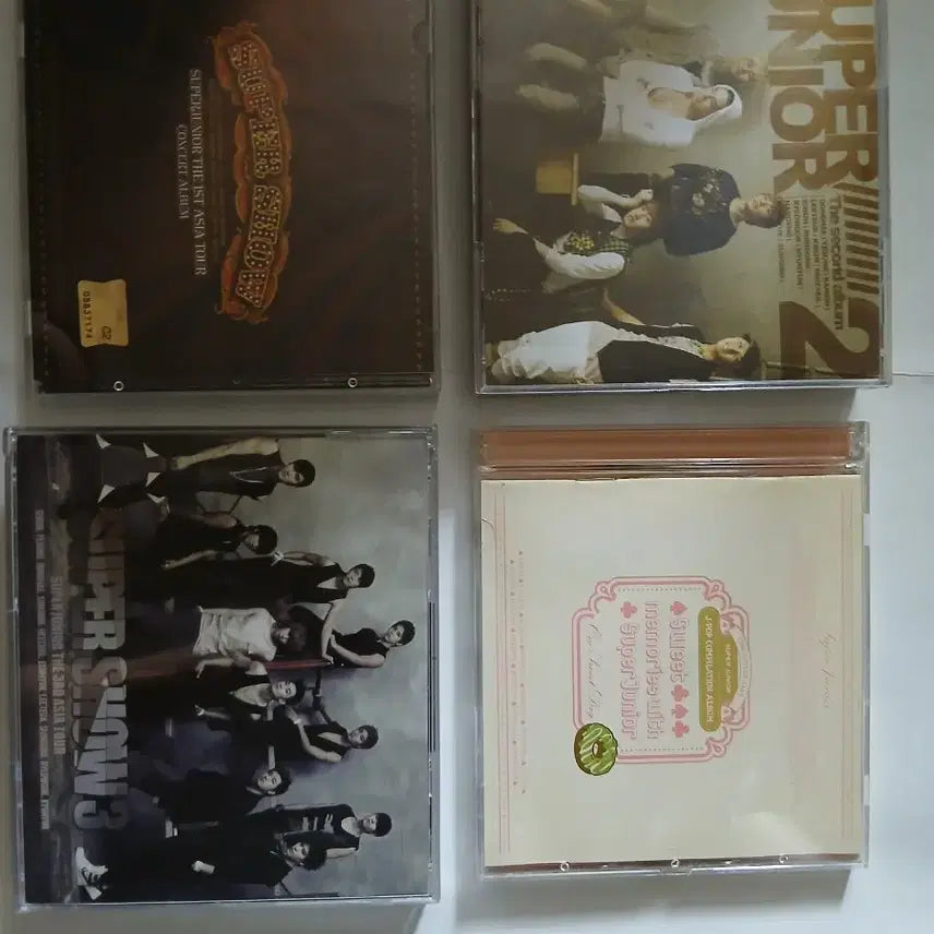 슈퍼주니어.CD.DVD.OST.포카.응원봉.