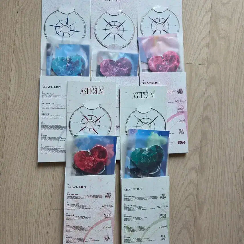 플레이브 웨포럽 초판 프레그런스 포함 풀세트