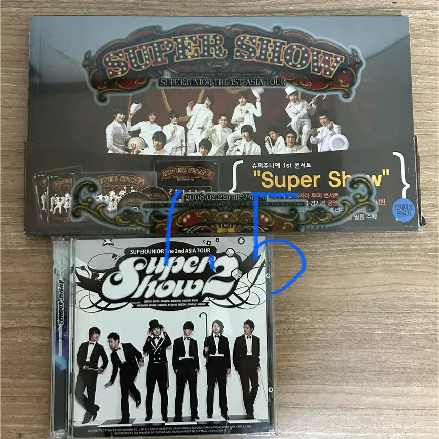 슈퍼주니어 슈주 슈퍼쇼 dvd