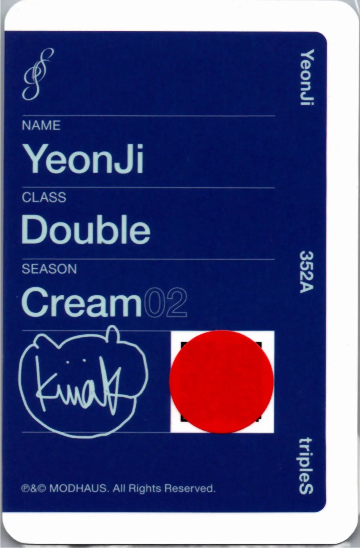 tripleS - tripleS World Tour Cream02 Double Class Objekt (Only