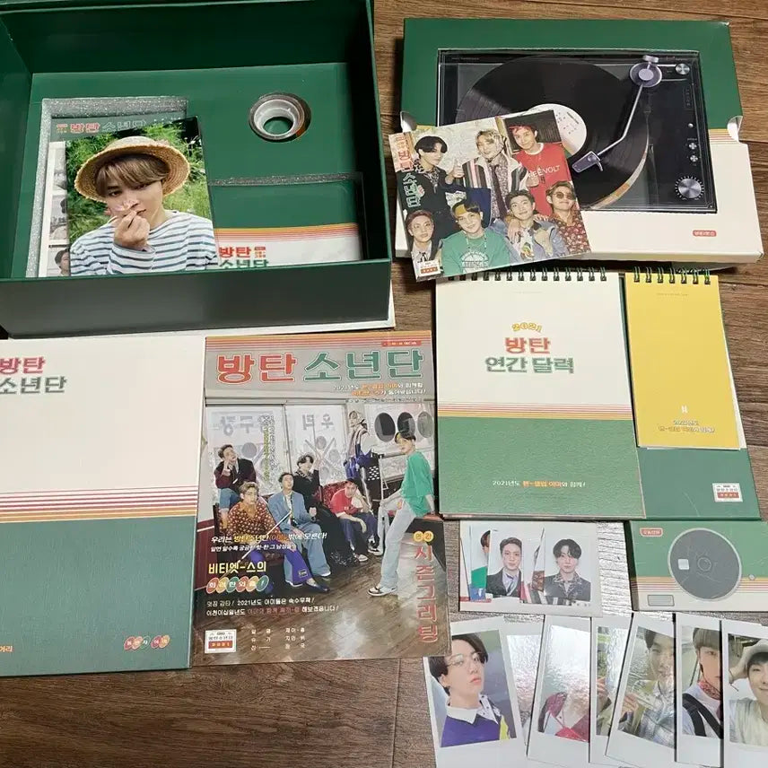 방탄소년단 2021 시즌그리팅 양도 인화사진 지민 알엠진슈가호석지민뷔정국