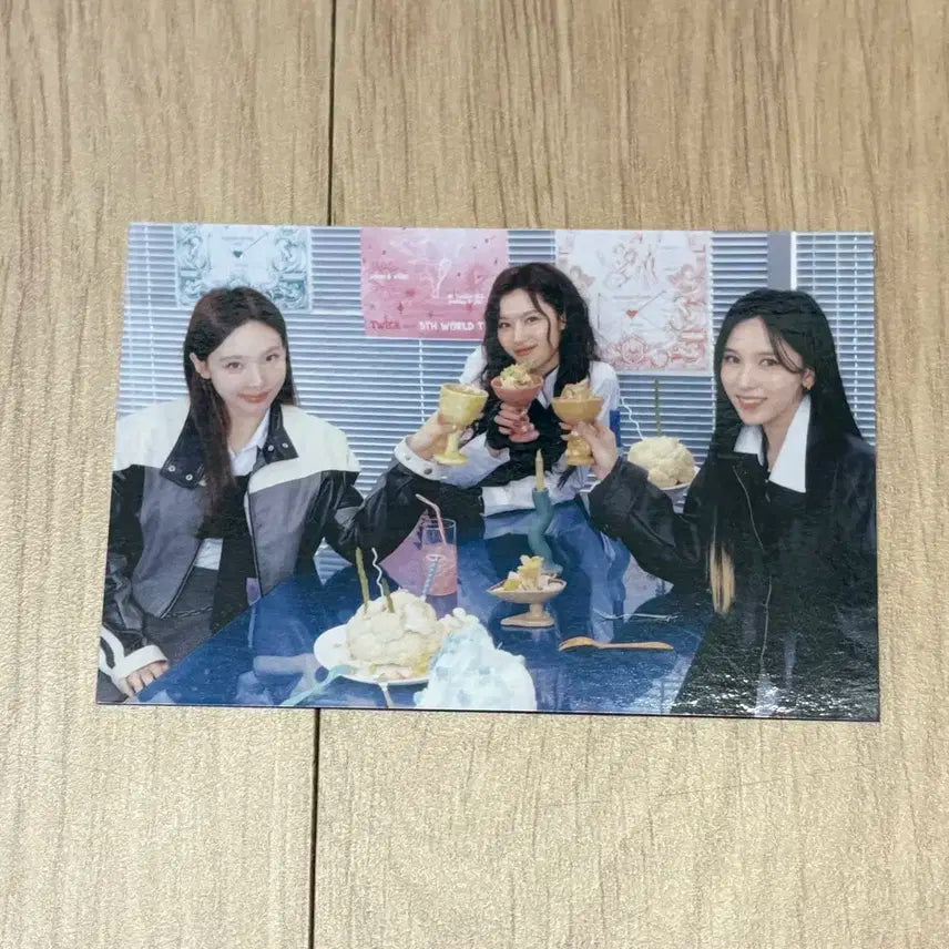 트와이스 TWICE 유닛 READY TO BE 곤서트 트레카 포카