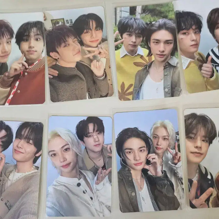 스키즈 스테이 4기 키트 유닛 포카 카드 증사 홀더 일괄