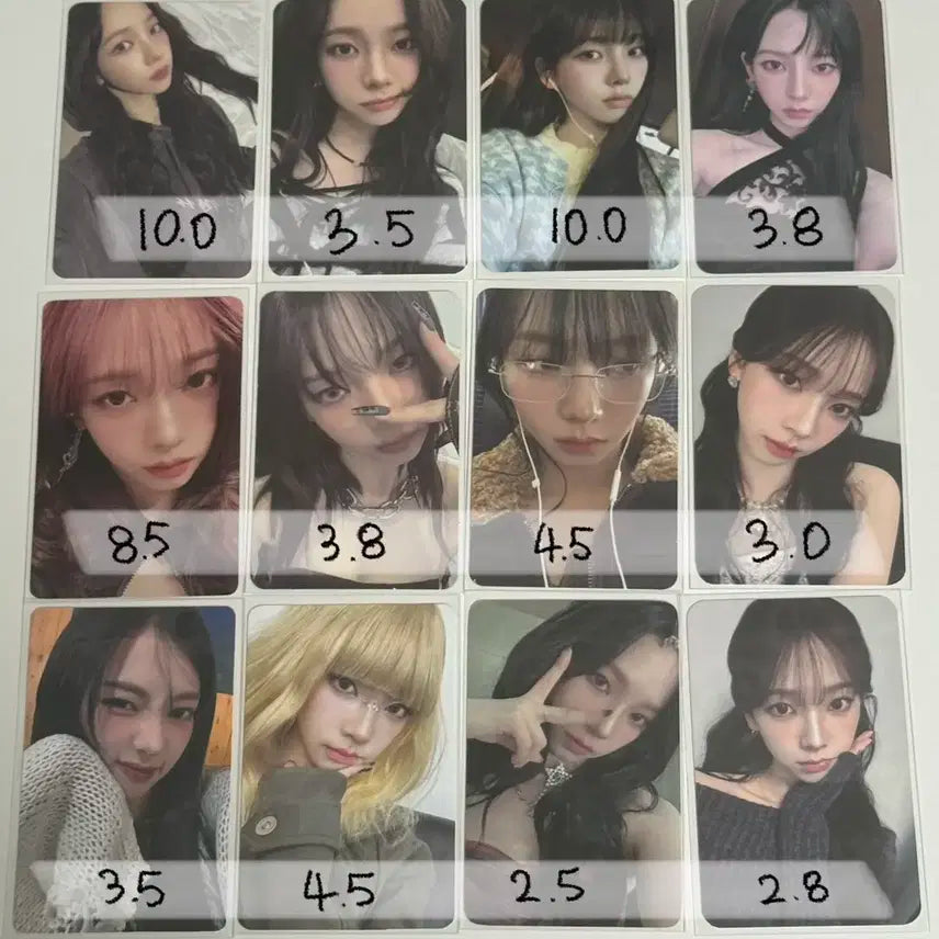 에스파 카리나 포카 양도해요 지젤 윈터 닝닝 분철 더티워크 사요 유닛
