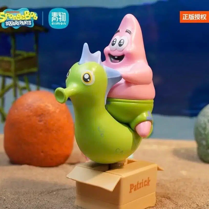 정품 스펀지밥 피규어