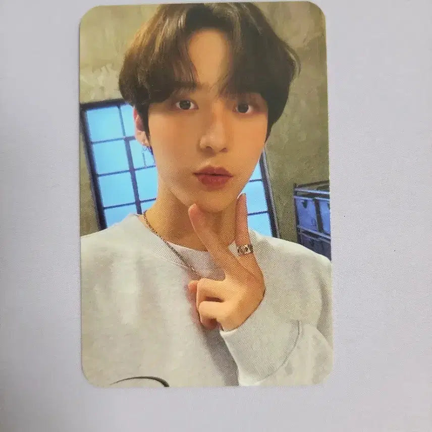 에이티즈 원더월 윤호 포카