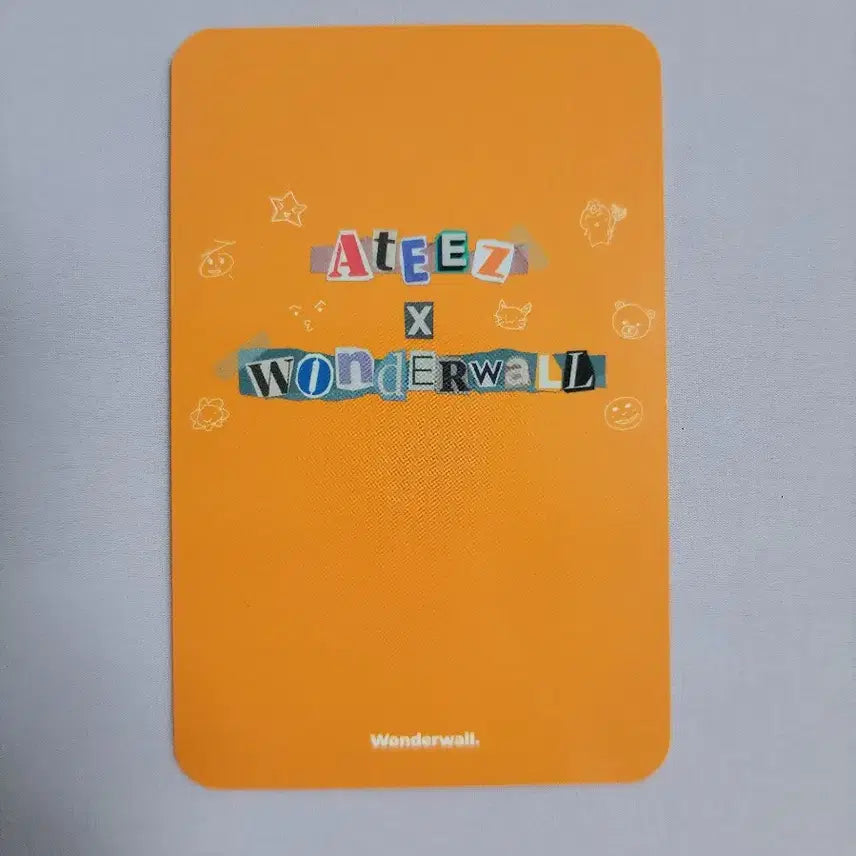 에이티즈 원더월 윤호 포카