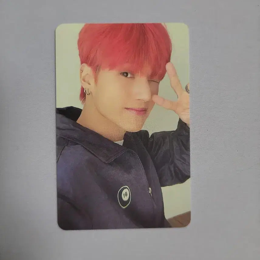 에이티즈 원더월 우영 포카