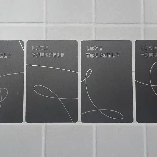 방탄소년단 진 티어 포카 4p A 세트 진포토카드 세트