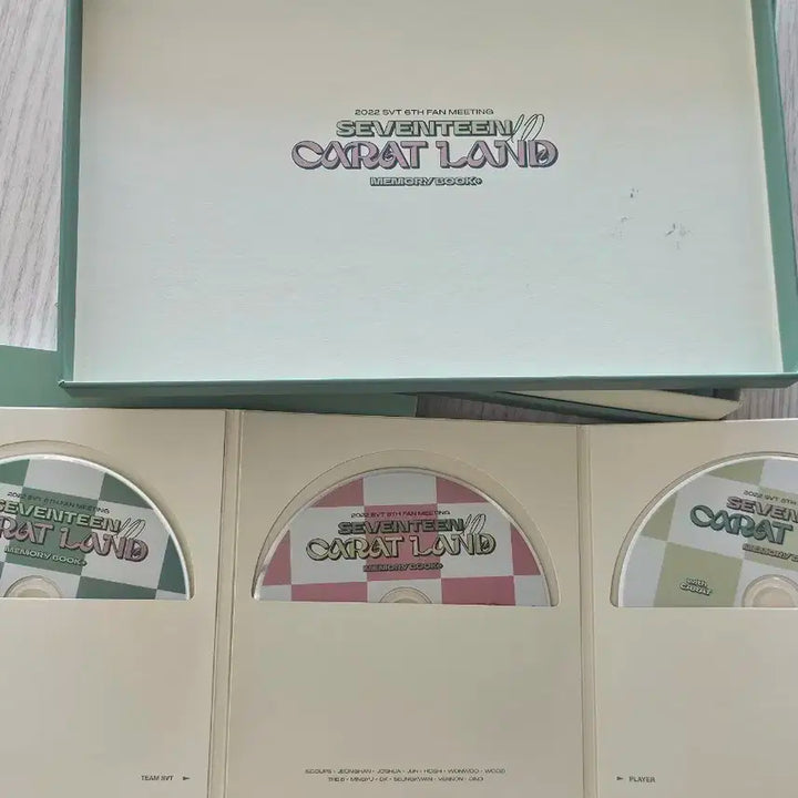 22캐럿랜드 메모리북(DVD) 랜덤북마크 정한