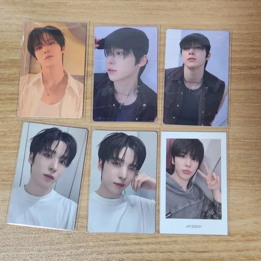 에이티즈 윤호 앨범포카