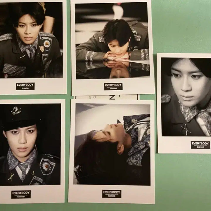 샤이니 태민 에블바 종이 폴라로이드 일괄