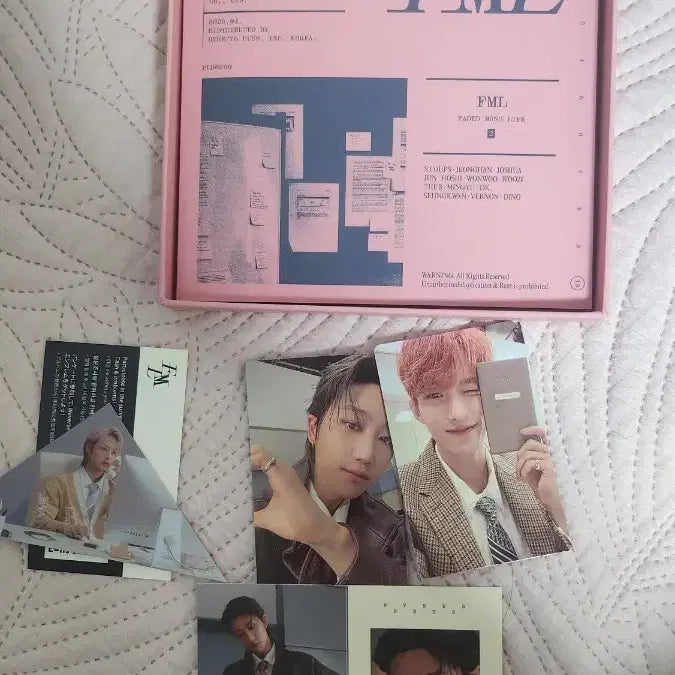 세븐틴 FML 앨범 세트