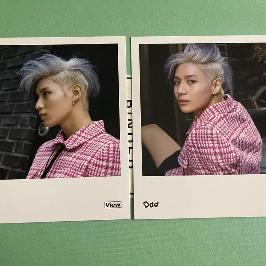 샤이니 태민  종이 폴라로이드 일괄