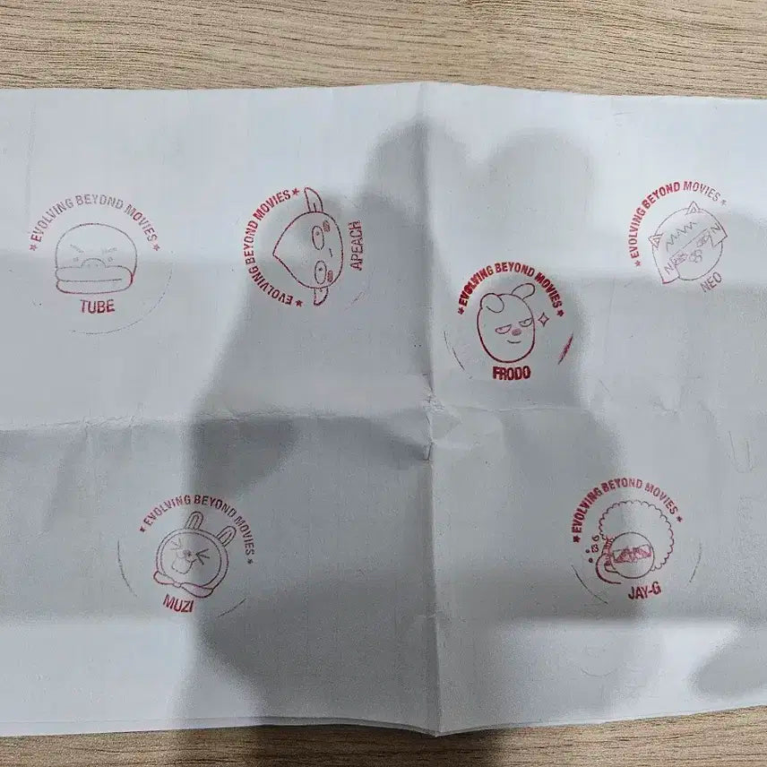 CGV 카카오프렌즈 피규어 세트(6종 전제품)