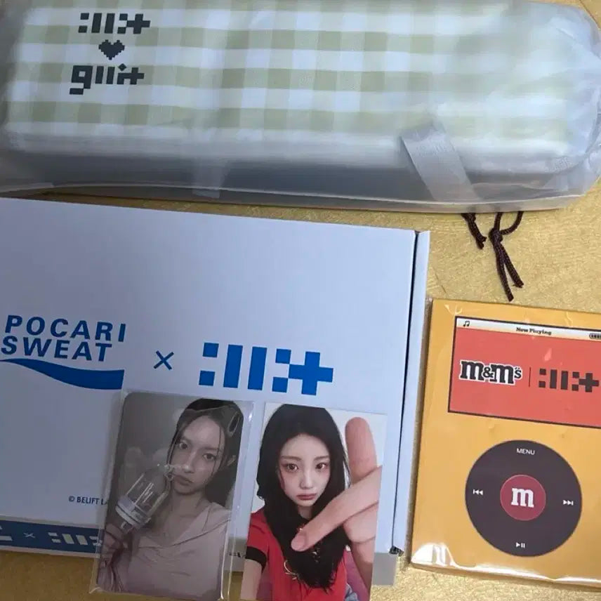 아일릿 음중 공방 역조공 + 응원봉 포카 1set 일괄 양도