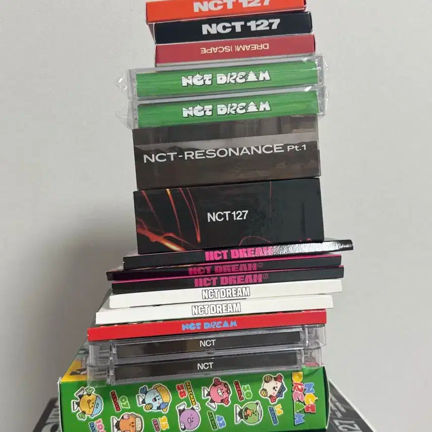 엔시티 개봉 앨범 판매 (드림,일이칠,2020,2021등)