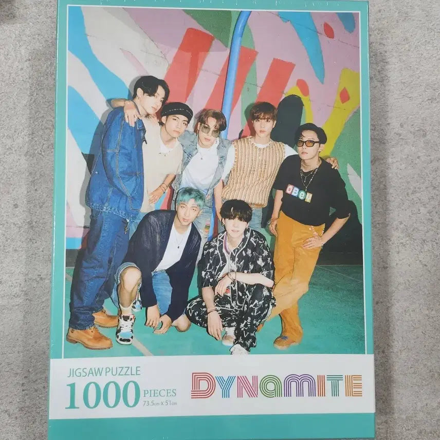 방탄소년단 BTS DYNAMITE 다이나마이트 퍼즐 풀세트 판매