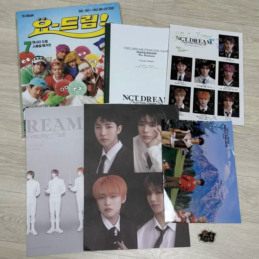 엔시티드림 스페셜 캔디 매거진 잡지, 시그 포토북 엽서 등 일괄
