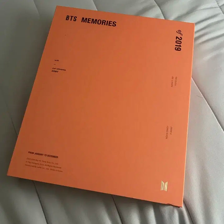 방탄소년단 메모리즈 2019