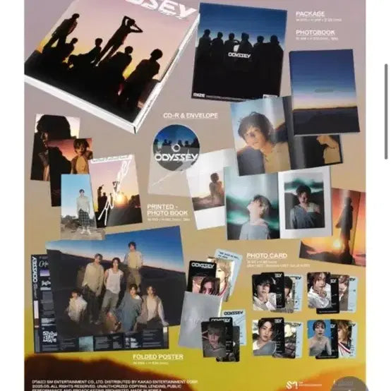 라이즈 오디세이 패키지 버전 앨범 패키지 앨범