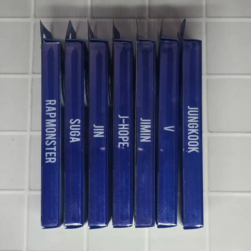 방탄소년단 머스터 3기 볼펜 7개 세트 BTS MUSTER BALLPEN